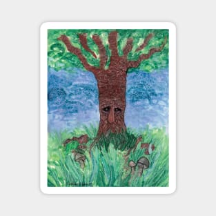 Wise Old Tree Magnet