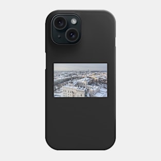 Vilnius old town cityscape Phone Case