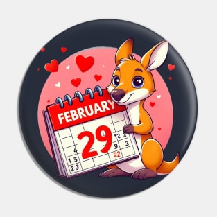 Leap Day. Leapling Pin