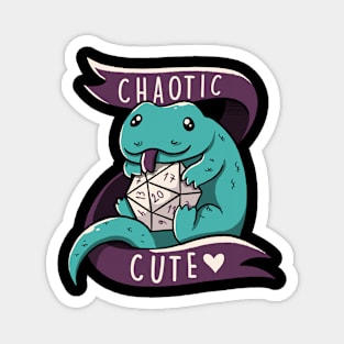 Chaotic Cute RPG Dragon by Tobe Fonseca Magnet