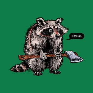 Axe Raccoon T-Shirt