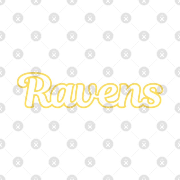 Ravens Script by twothree