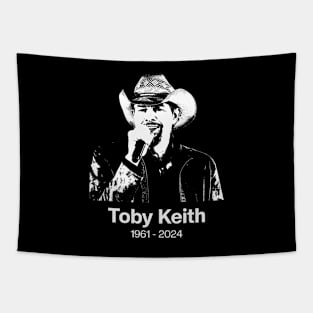 Rip Toby Keith 1961-2024 Tapestry