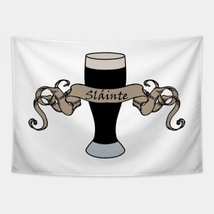 slainte irish stripe Tapestry