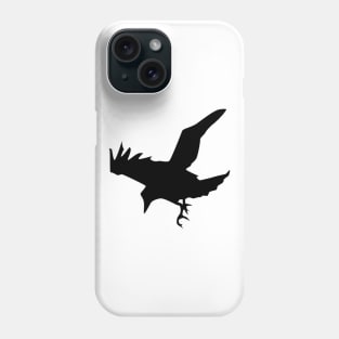 Flying Raven Crow Blackbird Phone Case