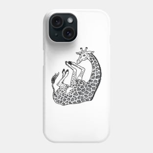 A Levity of Animals: Stick Your Neck Out Phone Case