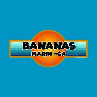 Bananas Marin County: California Surf Breaks T-Shirt