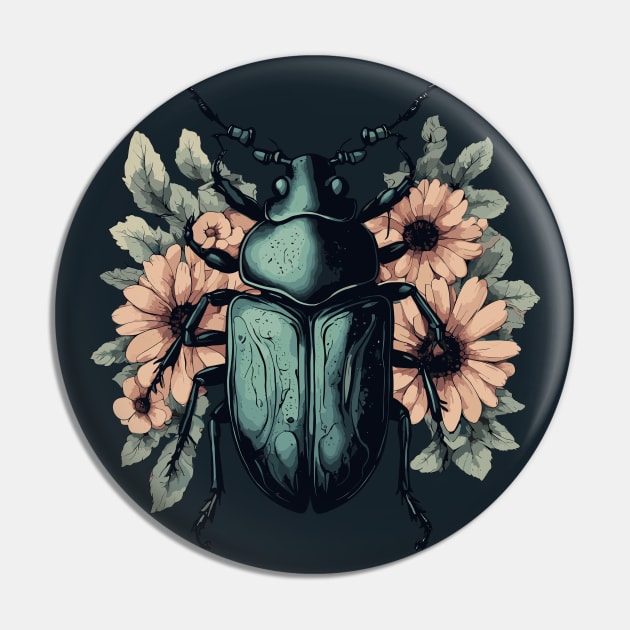 Beetle Bug Pin by Ray Crimson