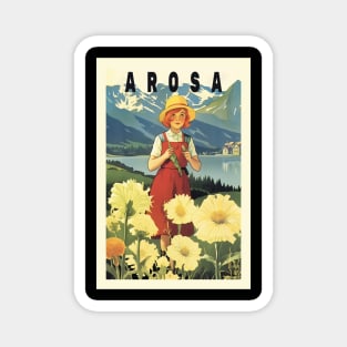 Arosa, Switzerland, Poster Magnet