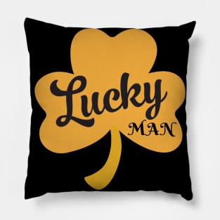 Lucky Man Pillow