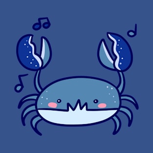 Musical Blue Crab T-Shirt