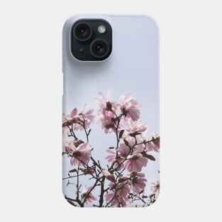 Large Pink Flowers, Spring Time Blossoms Phone Case