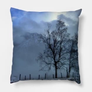 Cold Winter Day Pillow