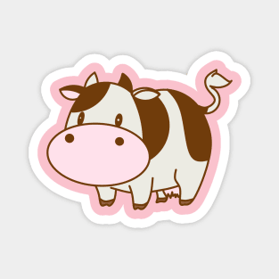 Cow white Magnet
