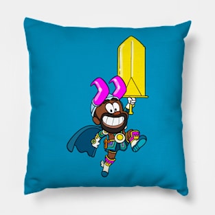 Neon disco Vikings 03 Pillow