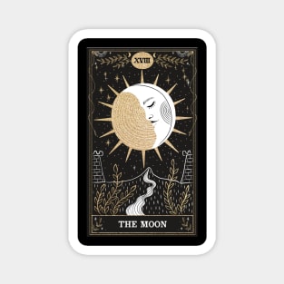 The Moon Tarot Card Magnet