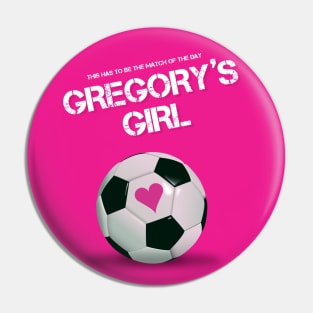 Gregory’s Girl - Alternative Movie Poster Pin