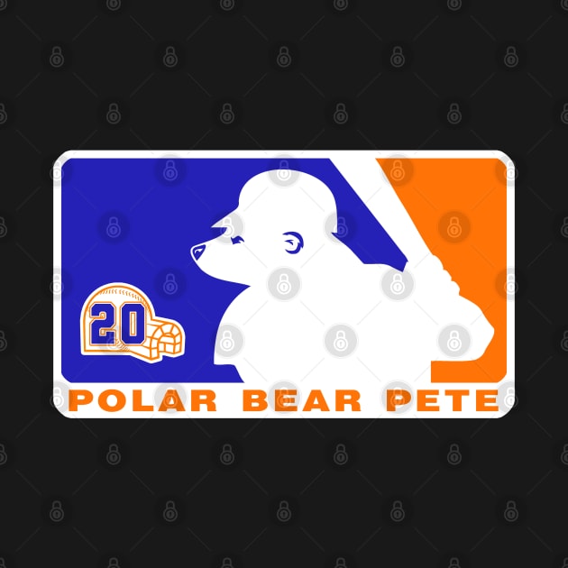 NY METS POLAR BEAR PETE #20 by ATOMIC PASSION