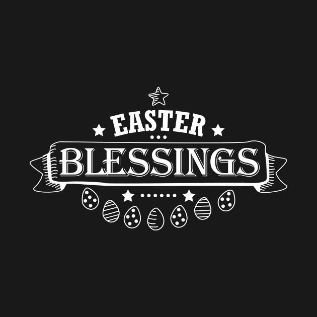 Easter Design Blessings Holiday Gift Cute Women Men by DimDom