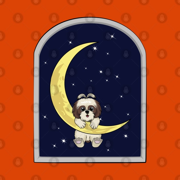 Shih Tzu (Moonlight) by viograpiks