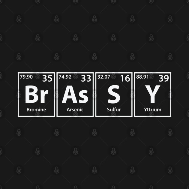 Brassy (Br-As-S-Y) Periodic Elements Spelling by cerebrands