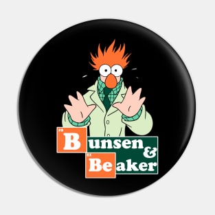 Muppet Science Bunsen & Beaker Pin