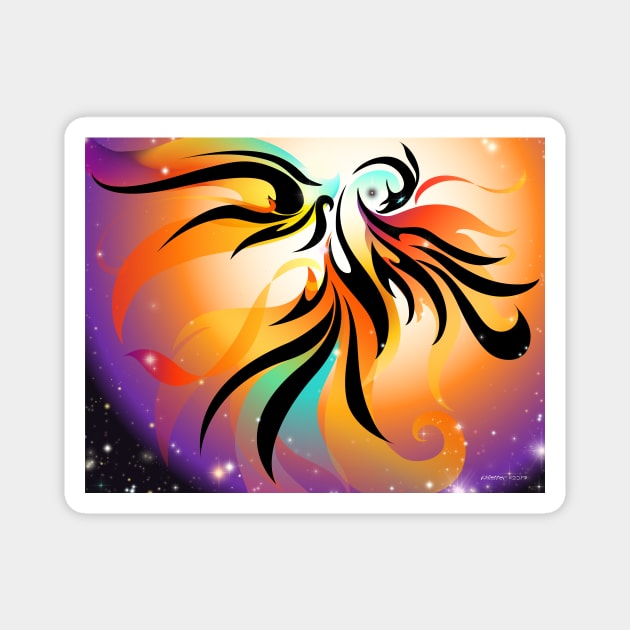 Phoenix Nova Magnet by RHPotter