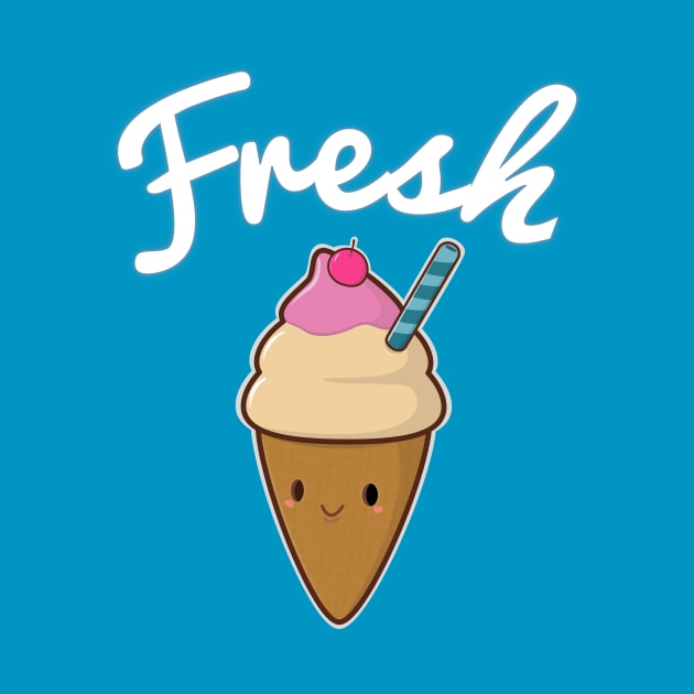 Cute Fresh Ice Cream T-Shirt by happinessinatee