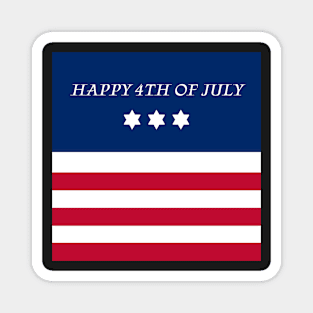 Happy July 4th Magnet