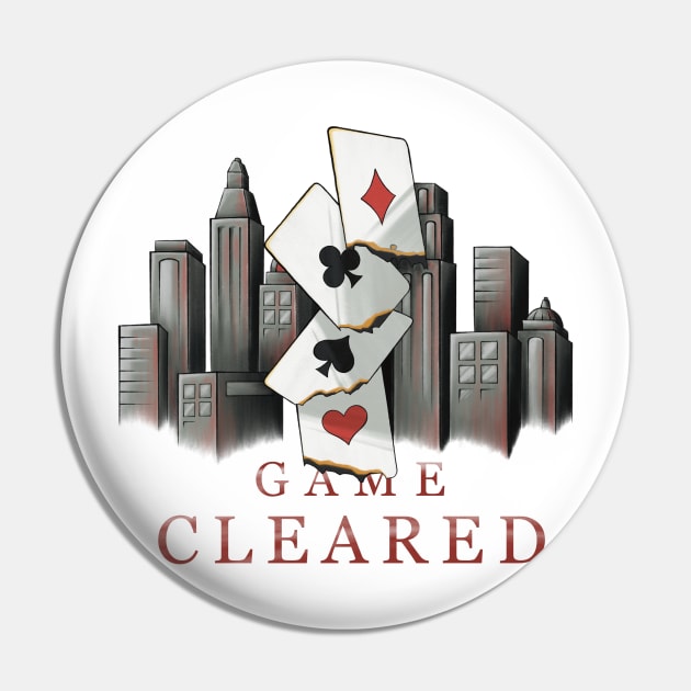 Alice in Borderland - Game Cleared Pin by witart.id