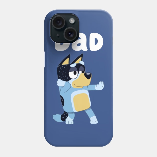 Bandit Heeler Phone Case by seamless pattern.artshop