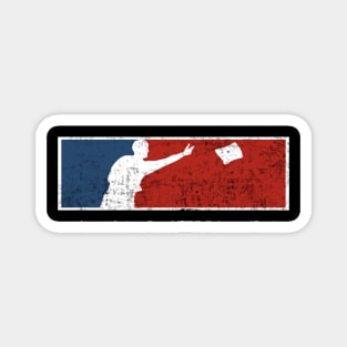 Cornhole Player America USA Magnet