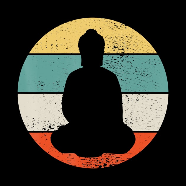 Buddha Retro Vintage by JaydeMargulies