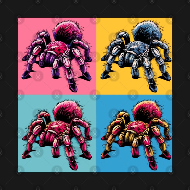 Pop Chilean Rose Tarantula - Cool Spider by PawPopArt