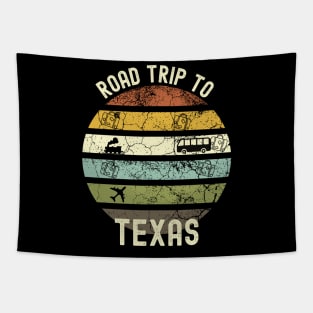 Road Trip To Texas, Family Trip To Texas, Holiday Trip to Texas, Family Reunion in Texas, Holidays in Texas, Vacation in Texas Tapestry