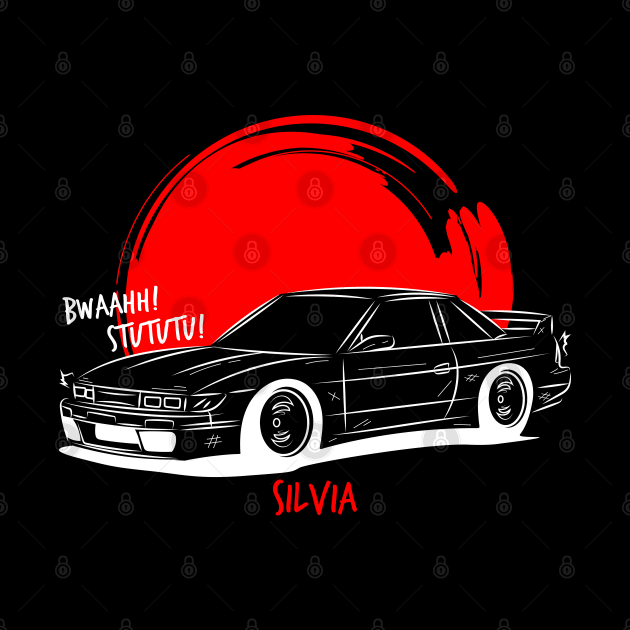 Draw Silvia S13 by GoldenTuners