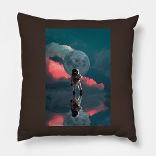 Astronaut In Space Pillow