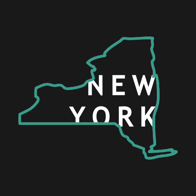 New York State Outline by FLARE US