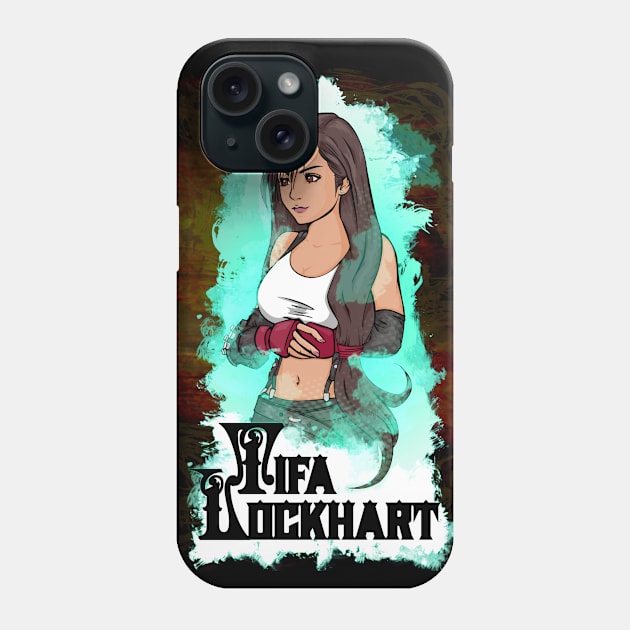 Tifa Phone Case by Beanzomatic