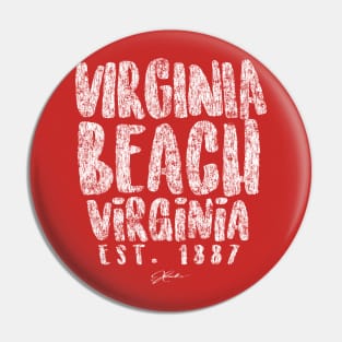 Virginia Beach, Virginia, Est. 1887 Pin