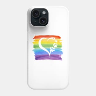 Rainbow Pet Love Phone Case