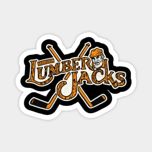 Defunct Muskegon Lumberjacks Hockey Team Magnet