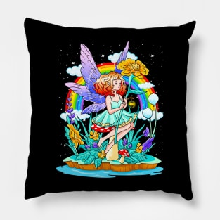 Fairy Mythical Creature Girl Cute Women's Gift Pillow