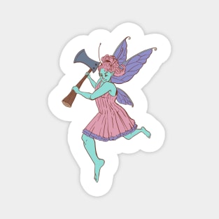 Action Fairy with an Axe Magnet