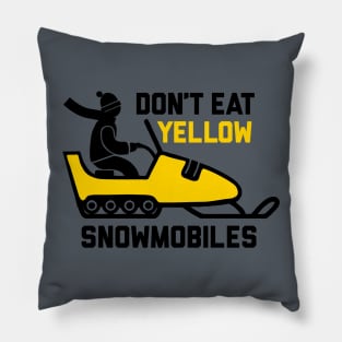 Yellow Snow Pillow