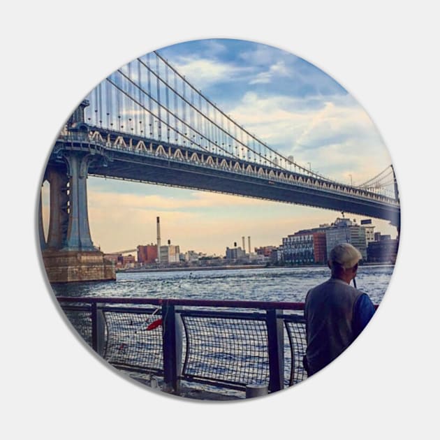 Manhattan Bridge, New York City Pin by eleonoraingrid