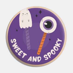 Sweet And Spooky Halloween Pin