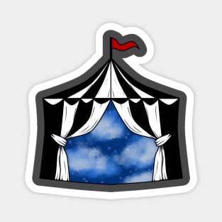 Night Circus Tent Magnet