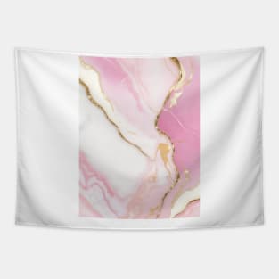 marble pastel pink gradient Tapestry