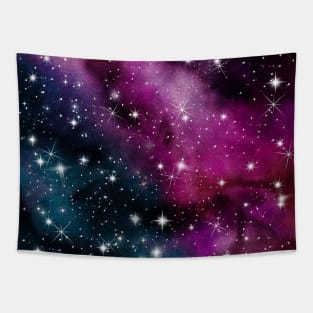 Colorful Universe Nebula Galaxy And Stars Tapestry